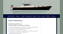 Desktop Screenshot of oceanmark.com